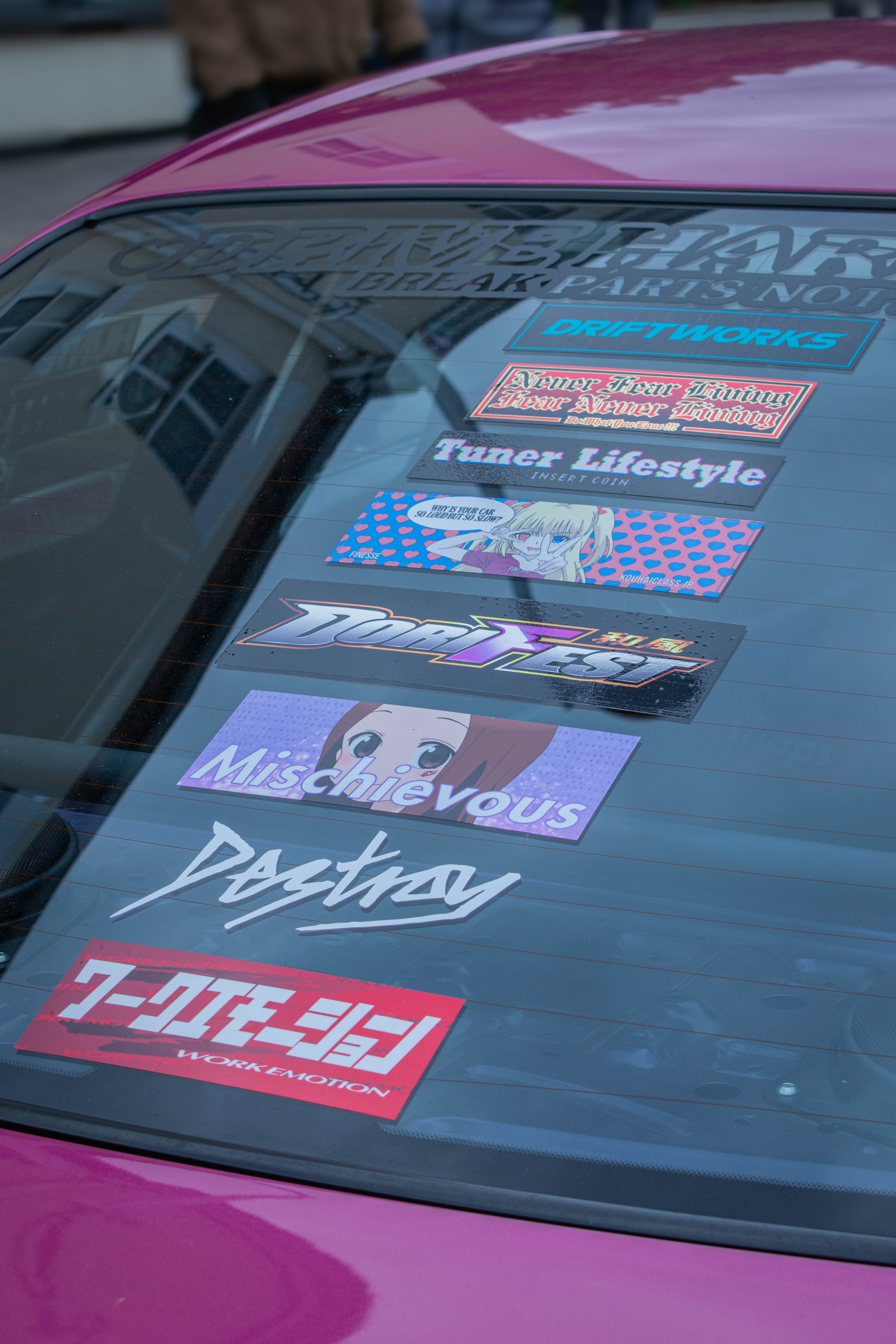 Nissan Skyline R33 Slap Stickers